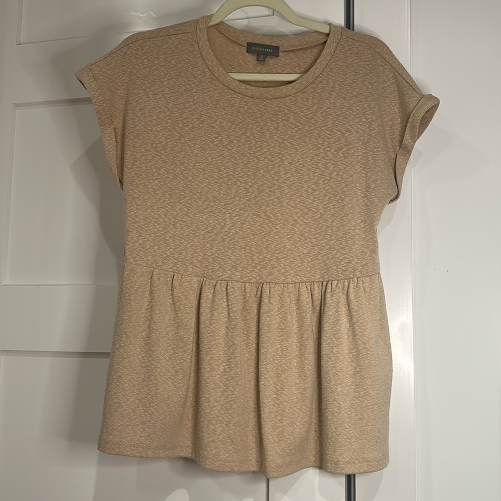 Hudson Gray Peplum Top